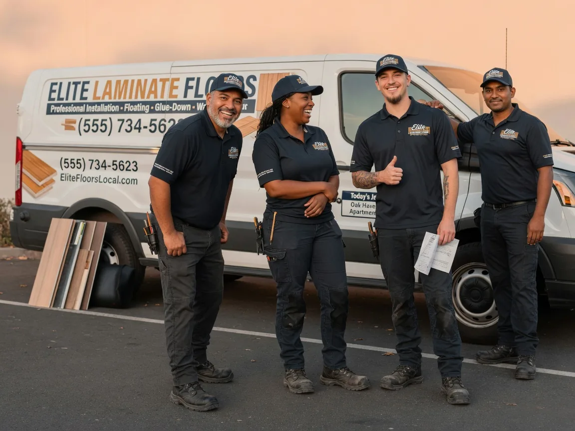 Laminate flooring installation company in Treece, KS